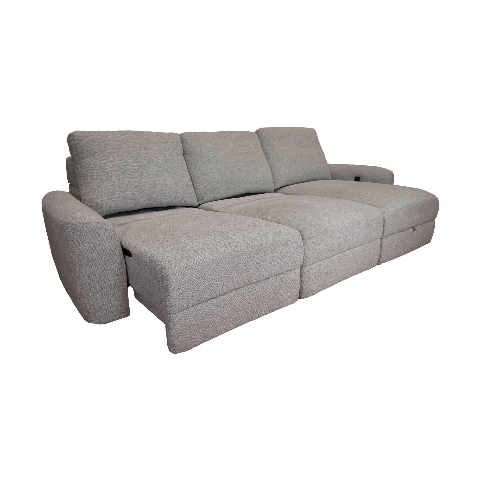Catori 3 Piece Power Sliding Sectional - Image 2