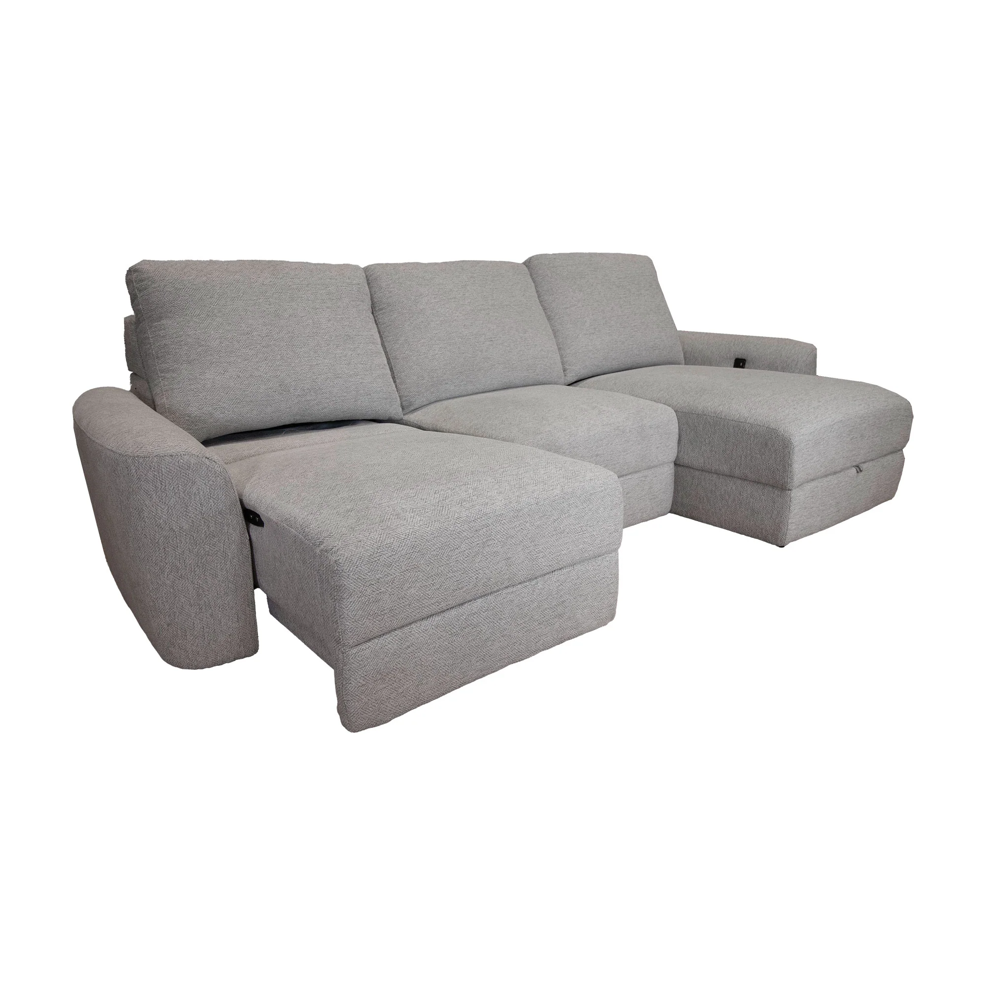 Catori 3 Piece Power Sliding Sectional - Image 7