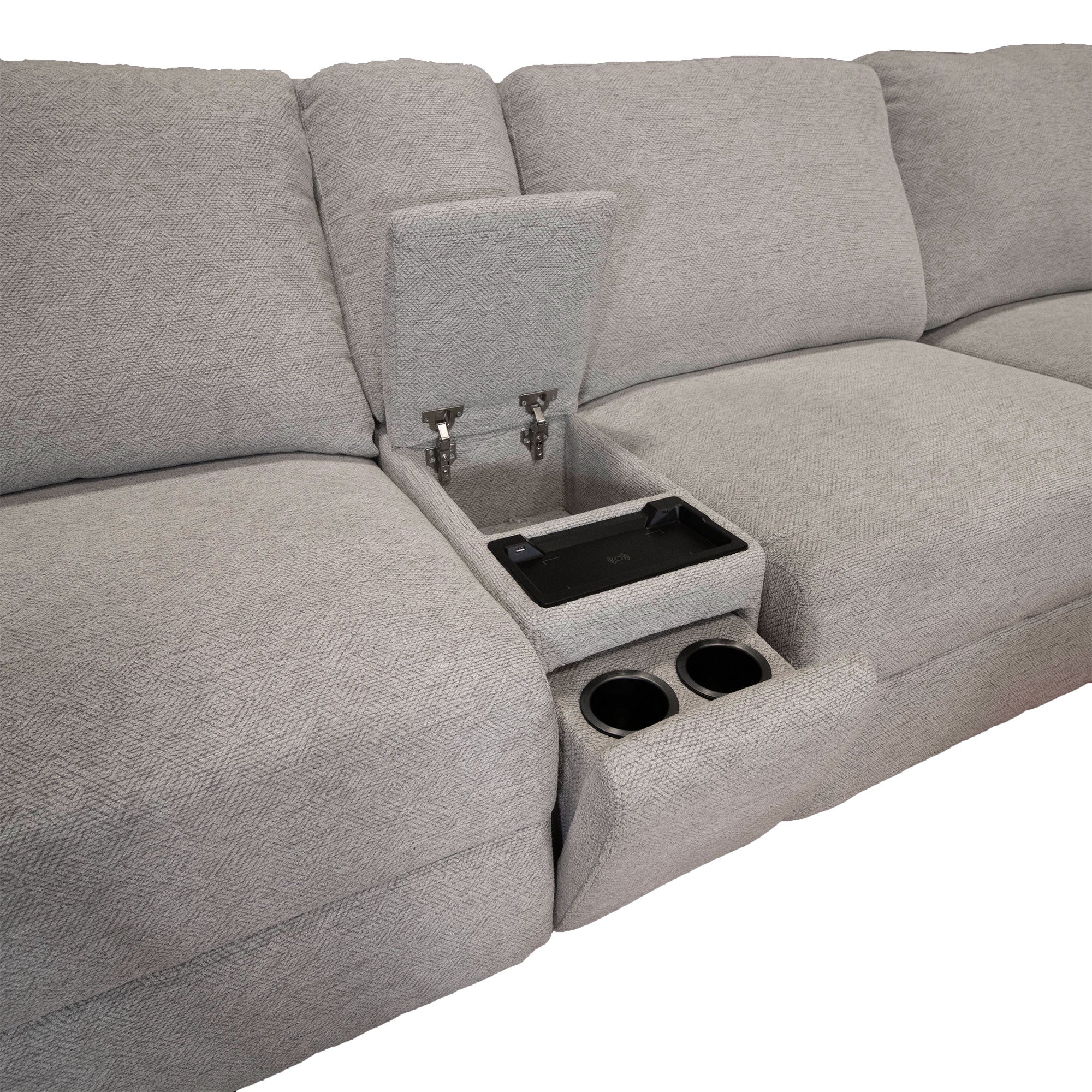 Catori 6 Piece Power Sliding Sectional - Image 5