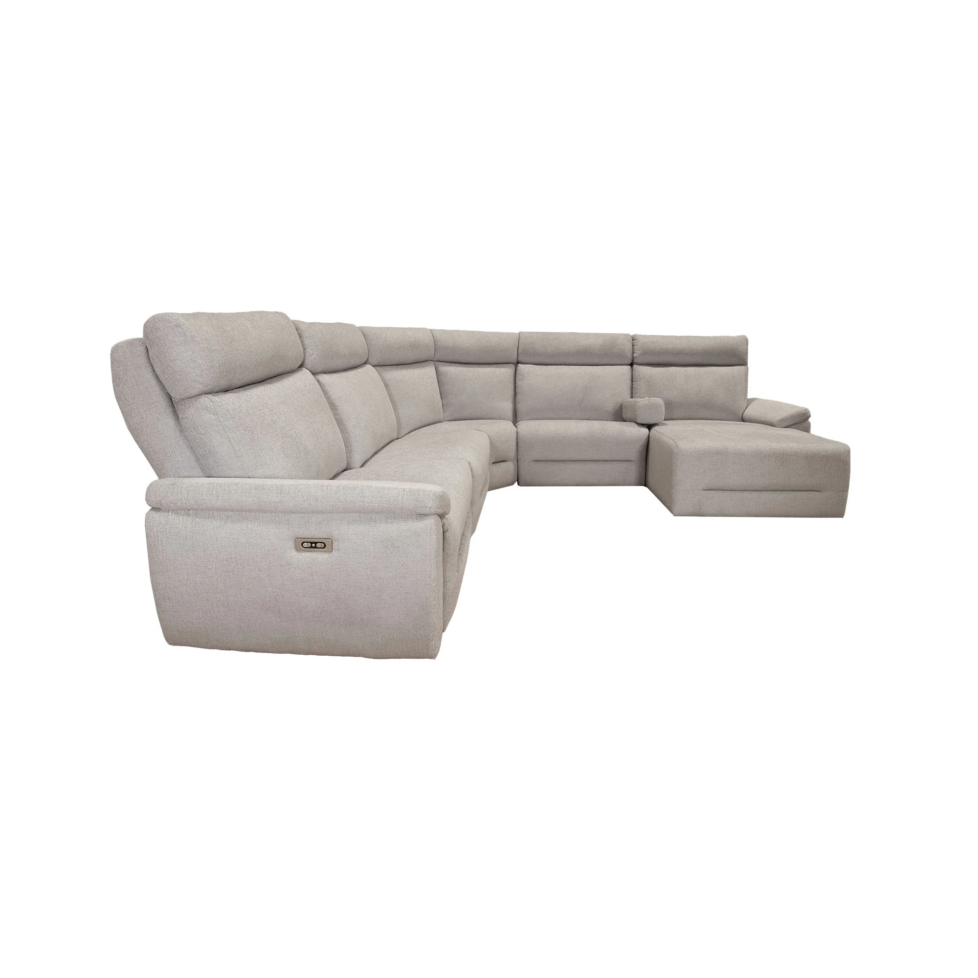 Ever Reclining Sectional - Image 7
