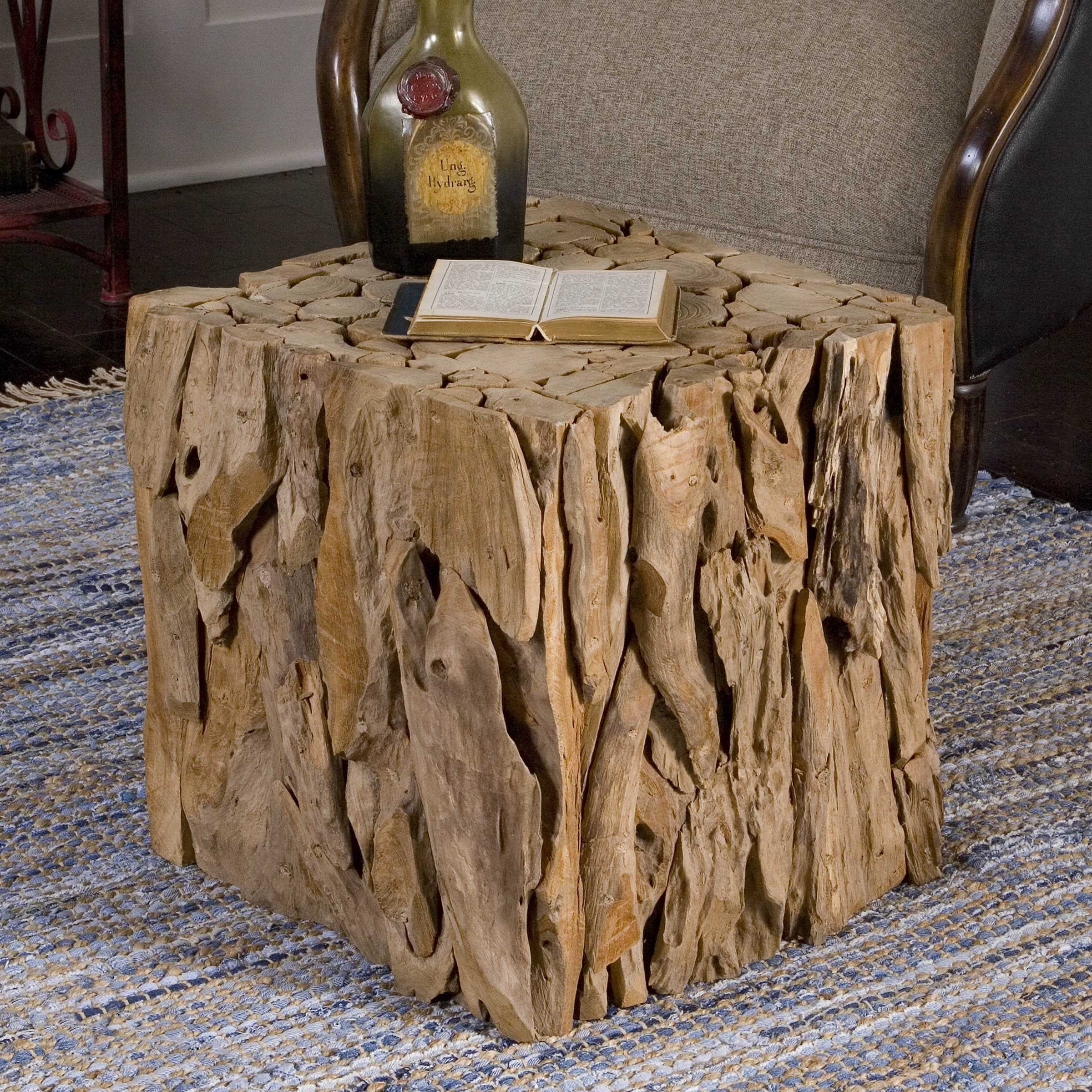 Teak Root End Table - Image 2