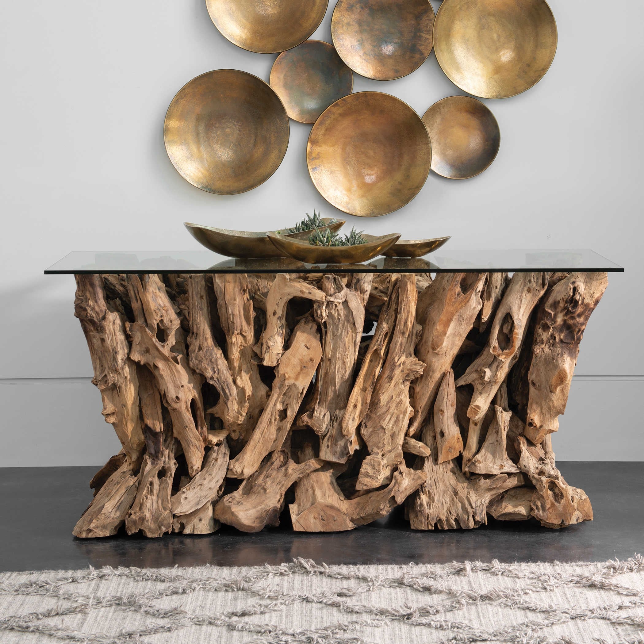 Teak Root Sofa Table - Image 4